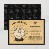 Gothic Mystical Spirit Board Crystal Ball Details