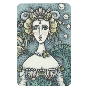 GOTHIC NEPTUNE'S PARAMOUR MERMAID MAGNET Siren
