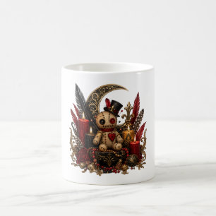 Gothic New Orleans Voodoo Doll Art Coffee Mug