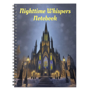 Gothic Night Cathedral Notebook