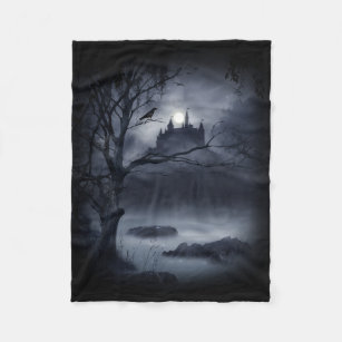 Gothic Night Fantasy Small Fleece Blanket