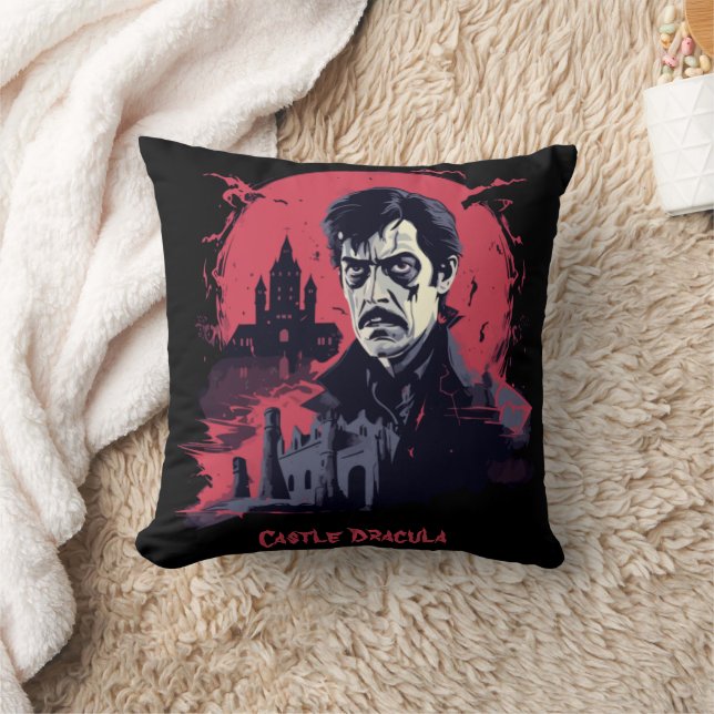 Gothic Nightmare Throw Pillow (Blanket)