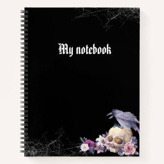 Gothic Notebook – Dark Aesthetic Journal 