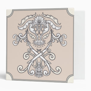 Gothic Ornamental Crest Binder