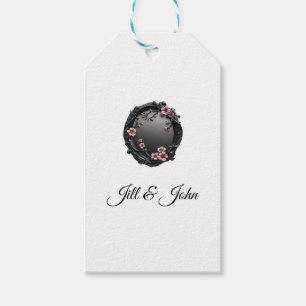 Gothic Ornate Frame Favor Tag