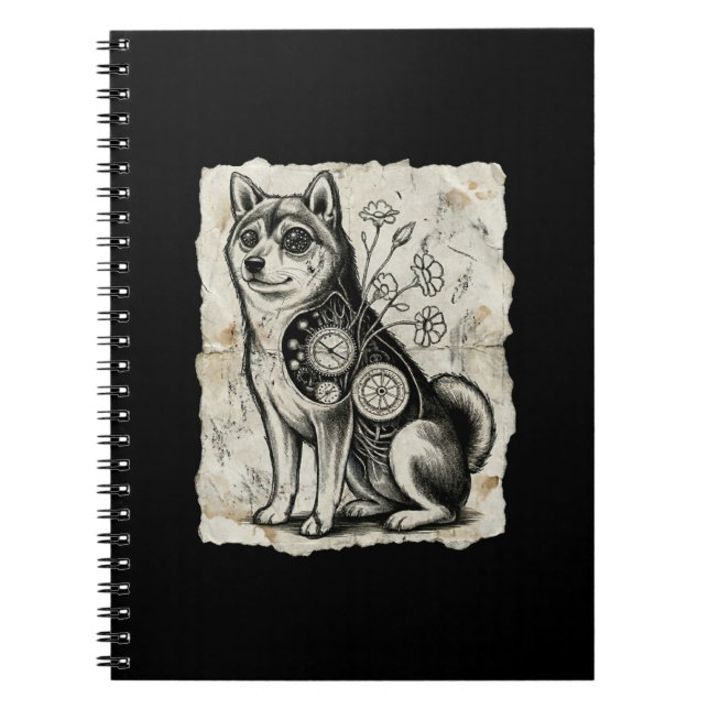 Gothic Overthinking Notebook (Front)
