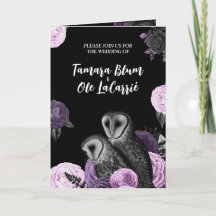 Gothic Owls Wedding 