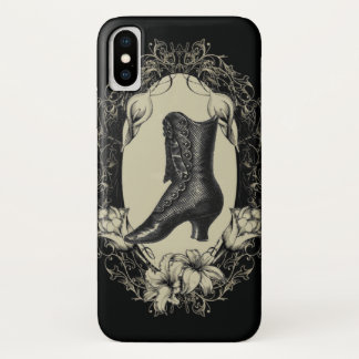 Gothic Parisian Vintage shoe steampunk victorian Case-Mate iPhone Case