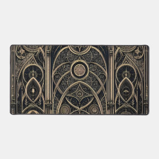 Gothic Pattern Barock Desk Mat
