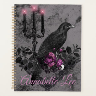 Gothic Planner Romantic Raven 2