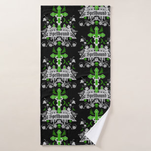Gothic Post Punk Fashion Accessories Bath Towel