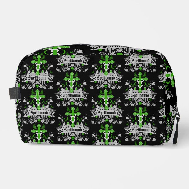 Gothic Post Punk Fashion Accessories Dopp Kit (Front)