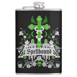 Gothic Post Punk Fashion Accessories Hip Flask