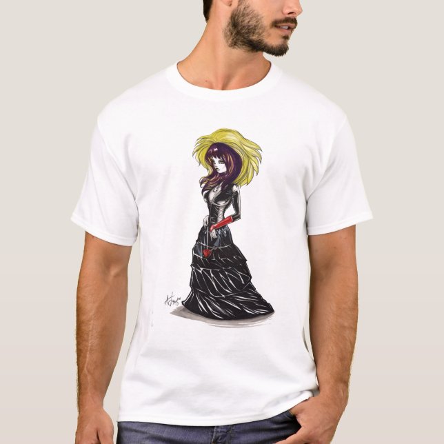 Gothic Purrr T-Shirt (Front)