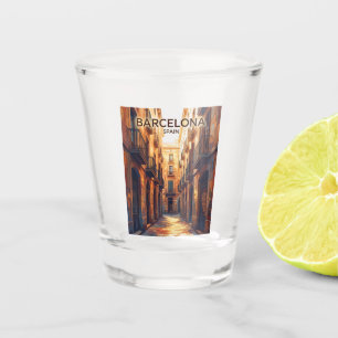 Gothic Quarter Spain Shot Glass