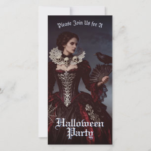 Gothic Queen in Moonlit Graveyard