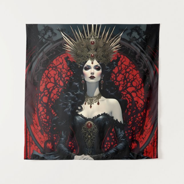 Gothic Queen Tapestry (Front)