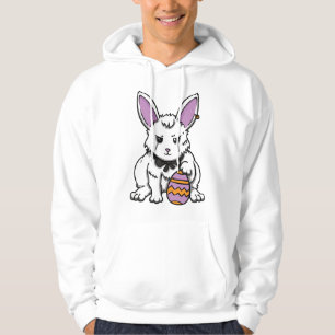 Gothic Rabbit Gothic Bunny Gothic Easter Emo Goth  Hoodie