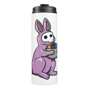 Gothic Rabbit Gothic Bunny Gothic Easter Emo Goth  Thermal Tumbler