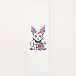 Gothic Rabbit Gothic Bunny Gothic Easter Emo Goth  Yoga Mat