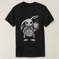 Gothic Rabbit Mad Wonderland Dark Fantasy Art