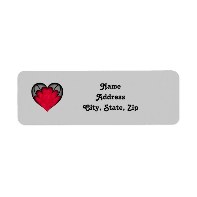 Gothic red heart (Front)