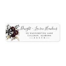 Gothic | Return Address Label