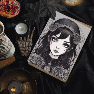 Gothic Reverie Midnight Muse Poster