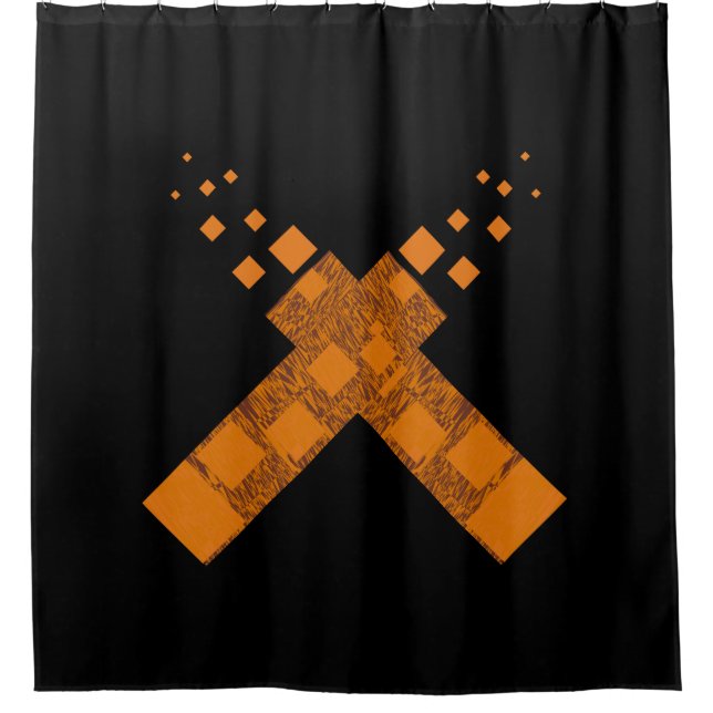 Gothic Ritual Cult Cross Black Orange Pagan Fire  (Front)