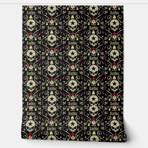 Gothic Rock home Decor Wallpaper