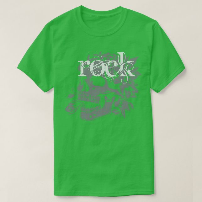 gothic rockroses design T-Shirt (Design Front)