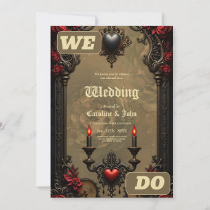 Gothic Romance: Hidden Passion.  Invitation