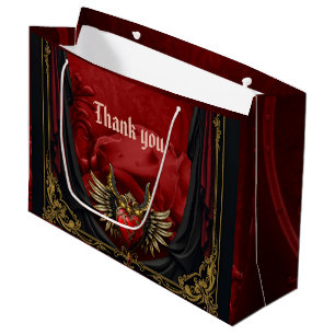 Gothic Romance, the heart of passion. Large Gift Bag