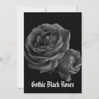 Gothic Romantic Black Roses