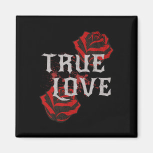 Gothic Rose Punk Love Valentine Student Rock Music Magnet