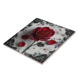 Gothic Rose  Tile