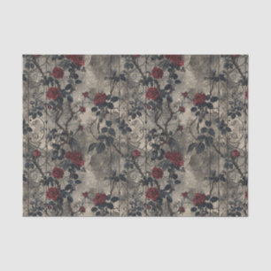 Gothic Rose Vine Tissue Paper