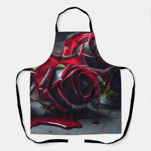 Gothic Roses Apron