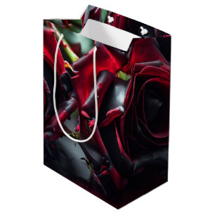Gothic Roses Medium Gift Bag
