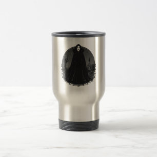 Gothic Salem Witch at Midnight Travel Mug