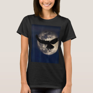 Gothic  Shadow Of A Bird Of Prey T-Shirt