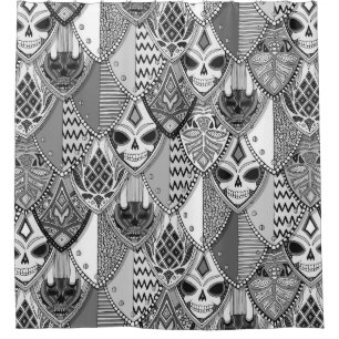 gothic shields bw