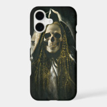 Gothic Skeleton Ghost iPhone X Case