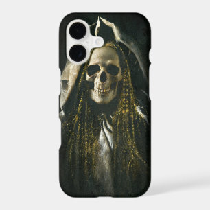 Gothic Skeleton Ghost iPhone X Case