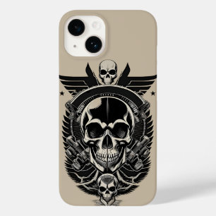 Gothic Skull Artwork with Intricate Details Case-Mate iPhone 14 Case
