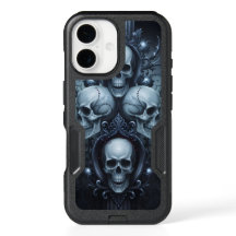 Gothic Skull Cluster Phone Case