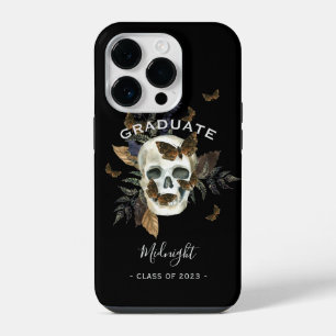 Gothic Skull Graduation iPhone 14 Pro Case