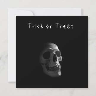 Gothic Skull Horror Goth Death Holiday Card