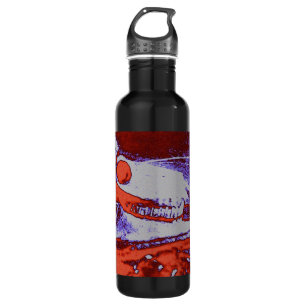 Gothic Skull Moth 710 Ml Water Bottle
