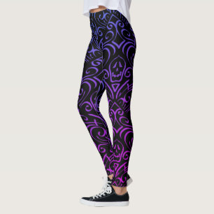 Gothic Skull Pattern Leggings